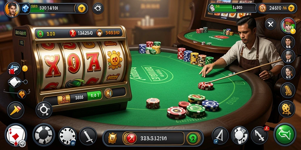 Tangkapan layar memperlihatkan fitur multiplayer yang seru.
