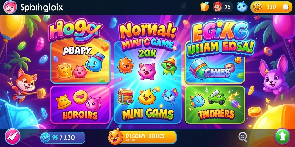 Banyak fitur bonus yang membuat permainan lebih seru.