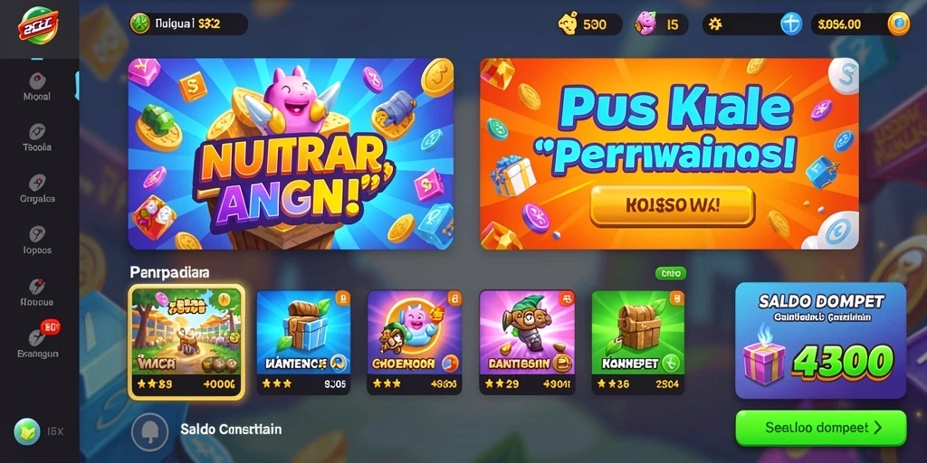 Screenshot yang memperlihatkan salah satu karakter unik dalam KOITOTO.