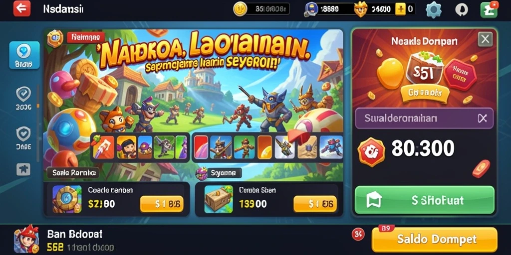 Bonus menarik yang ditawarkan secara berkala.