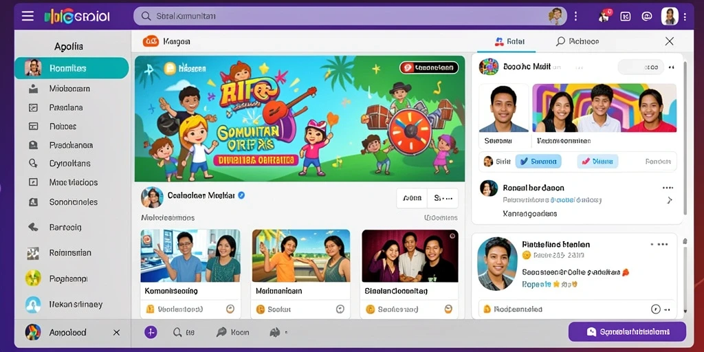 Screenshot menampilkan antarmuka pengguna yang intuitif.